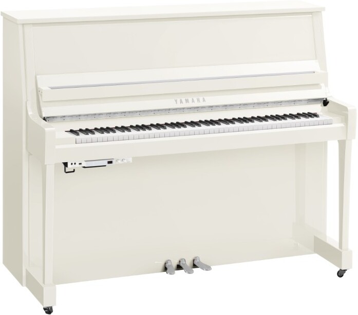 Yamaha B30 Pwhc Transacoustic - Chrome - Piano vertical - Main picture