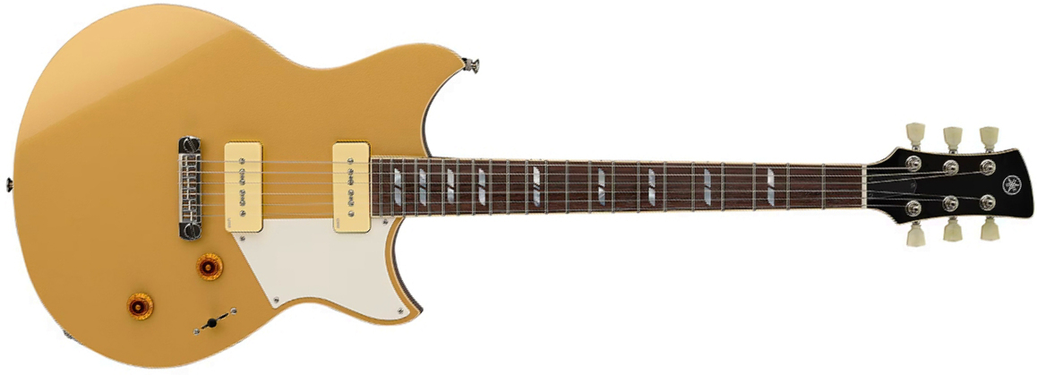 Yamaha Chris Buck Rs02cb Revstar Signature 2p90 Ht Rw - Honey Gold - Guitarra eléctrica de doble corte - Main picture