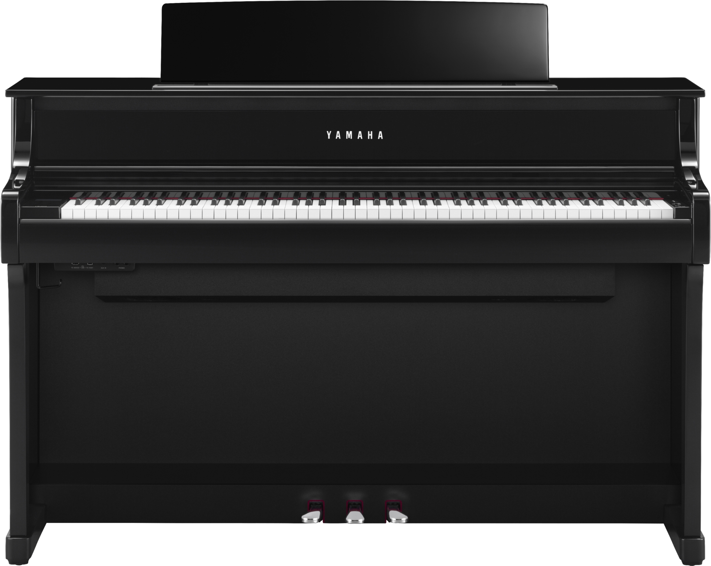 Yamaha Clp-875 - Polished Ebony - Piano digital con mueble - Main picture