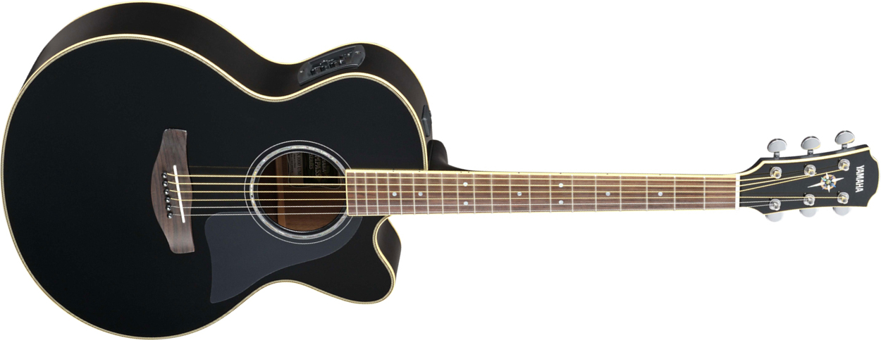 Yamaha Cpx 700 Ii - Black - Guitarra electro acustica - Main picture