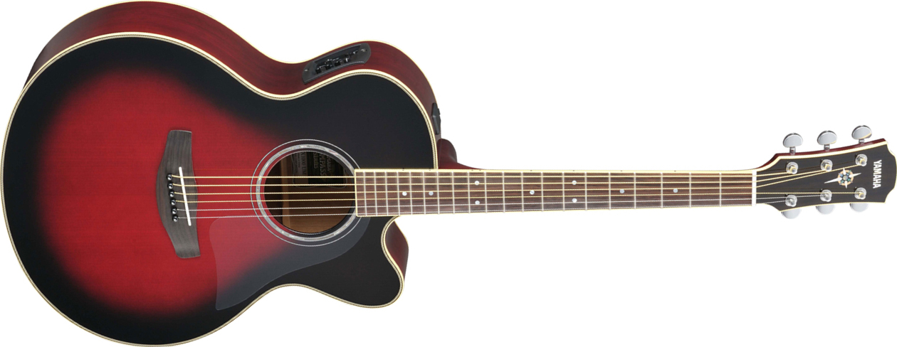 Yamaha Cpx700ii - Dusk Sun Red - Guitarra electro acustica - Main picture