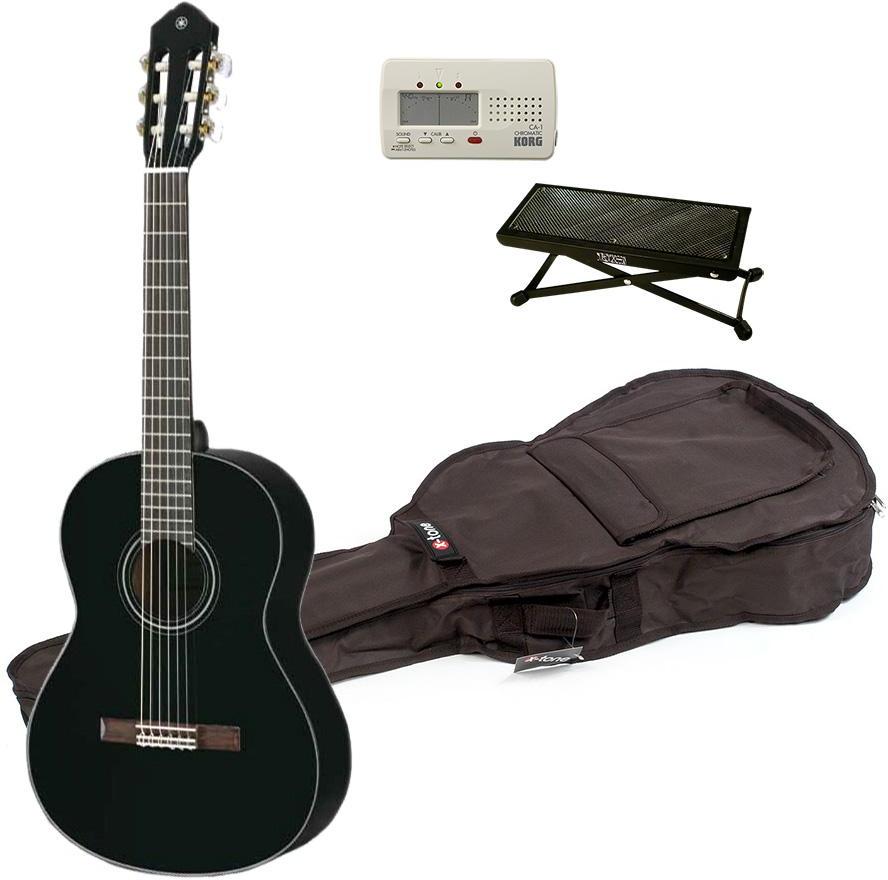 Pack guitarra clásica Yamaha CS40 II +Accordeur+Housse+Repose-Pied - Natural gloss