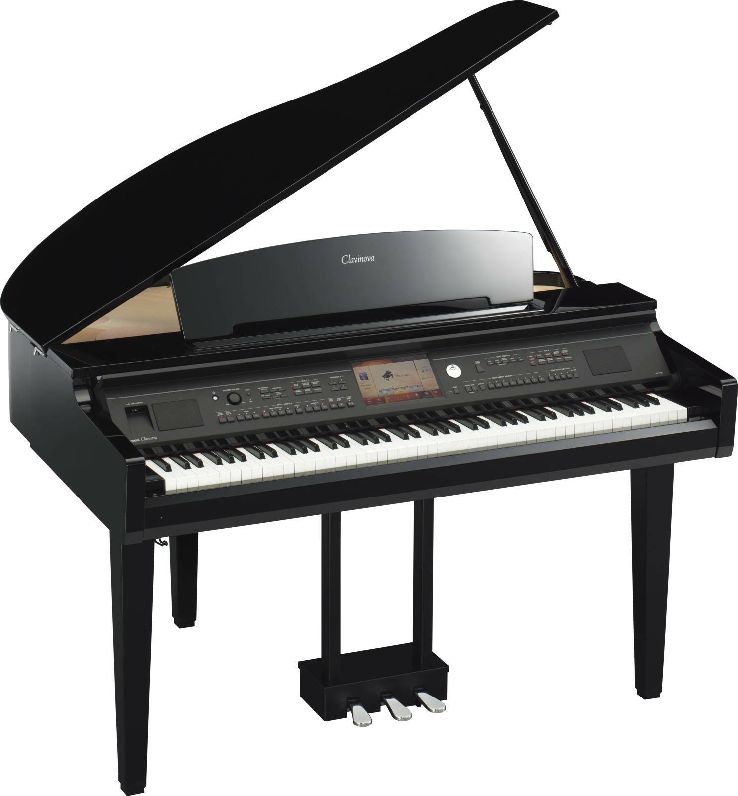 Yamaha Cvp-709gp - Noir Laqué - Piano digital con mueble - Main picture