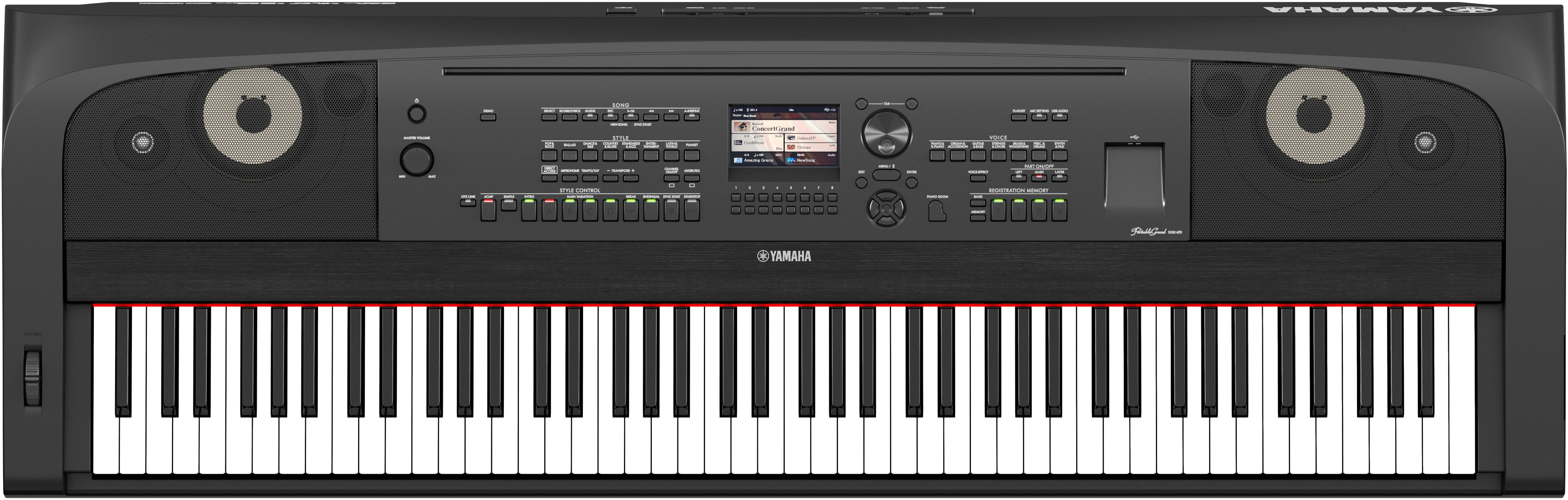 Yamaha Dgx 670 B - Teclado de entertainer / Arreglista - Main picture