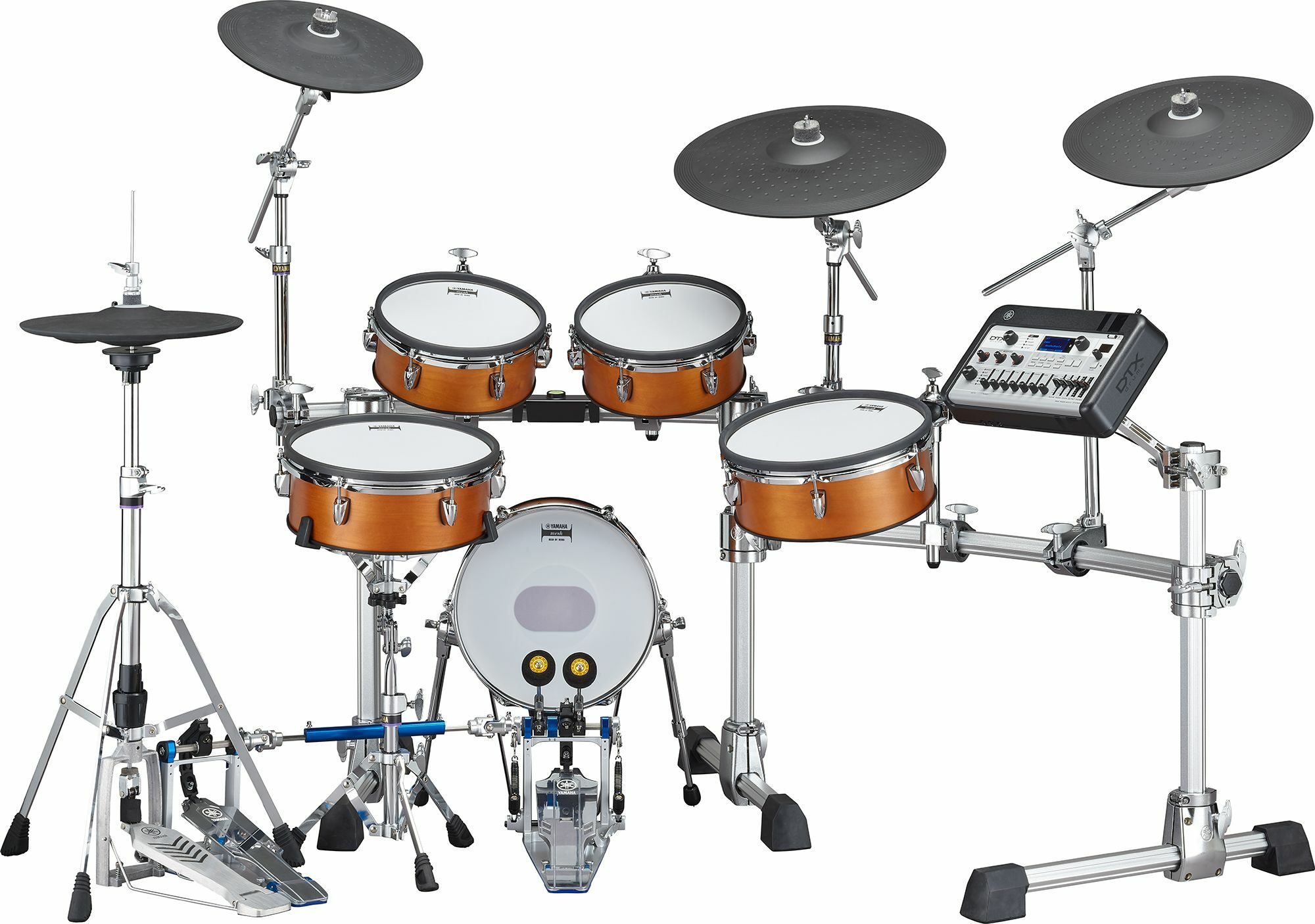 Yamaha Dtx10-km Electronic Drum Kit Mesh Black Forrest - Batería electrónica completa - Main picture