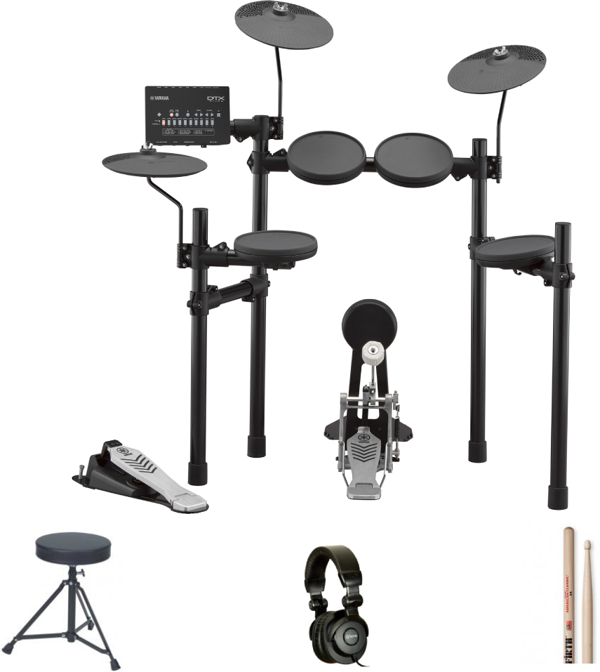 Yamaha Dtx432k Bundle Complet - X-hp1 + Dt90 + Vic 5a - Drum Promo Set - Main picture