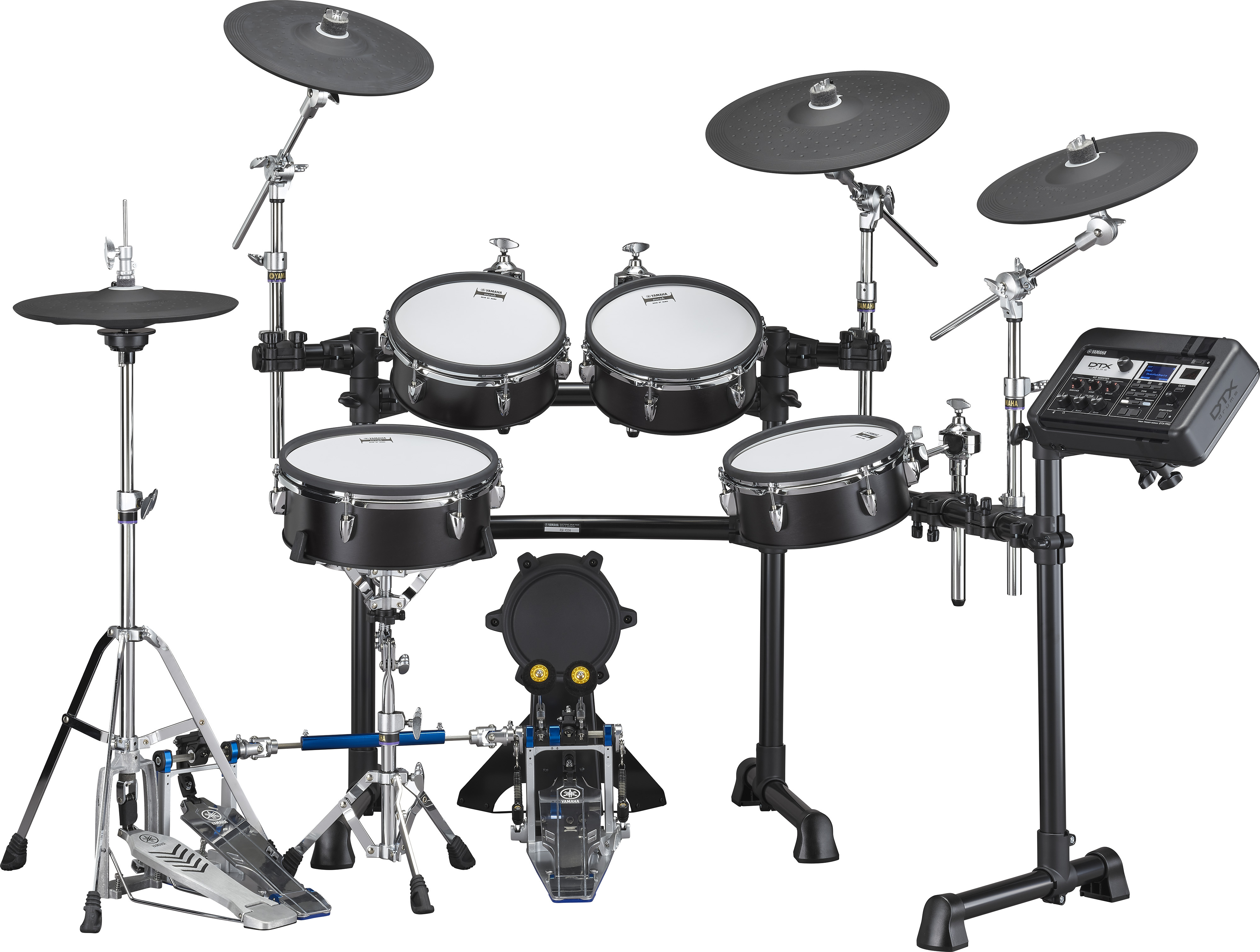 Yamaha Dtx8-km Electronic Drum Kit Mesh Black Forrest - Batería electrónica completa - Main picture