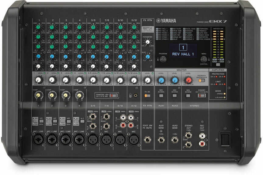 Yamaha Emx7 - Mesa de mezcla amplificada - Main picture
