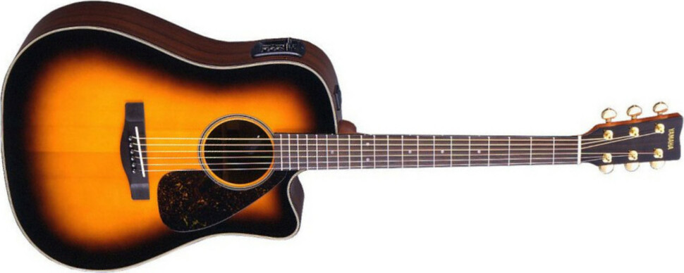 Yamaha Fx 370c - Tobacco Brown Sunburst - Guitarra electro acustica - Main picture
