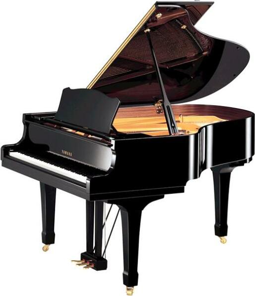 Yamaha Gc2 A Queue - Noir Brillant - Piano vertical - Main picture