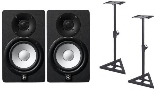 Yamaha Hs5 Black (la Paire) + Pieds - Pack Home Estudio - Main picture