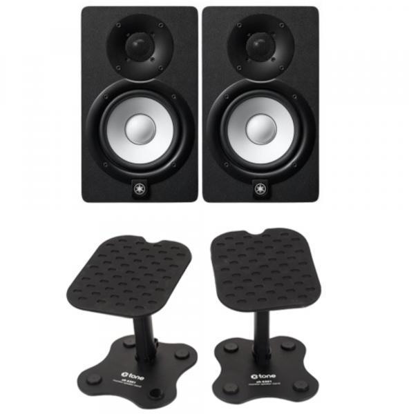 Pack home estudio Yamaha HS5 Black (la paire) + Stands