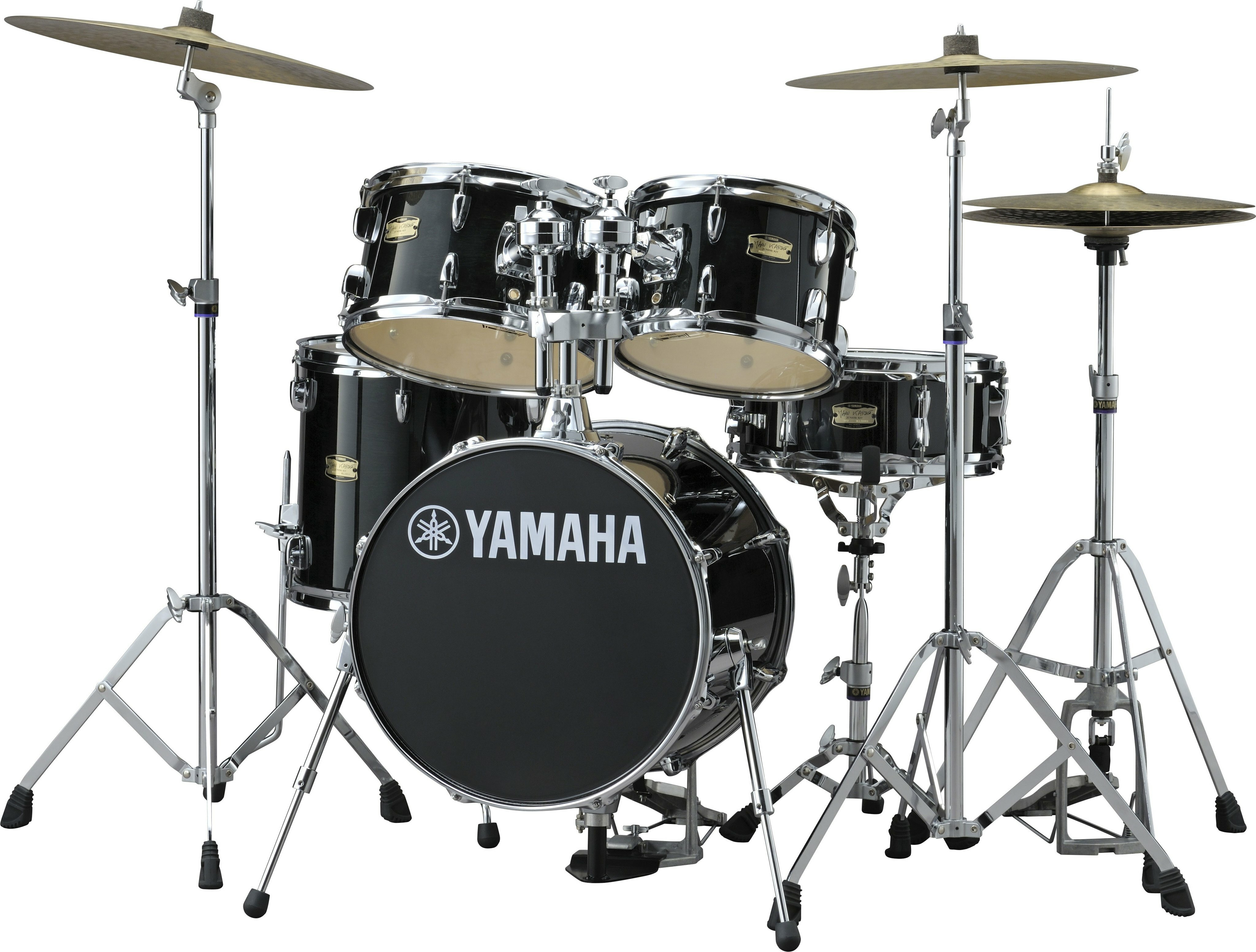 Yamaha Kit Junior Manu Katche - 4 FÛts - Raven Black - Batería acústica junior - Main picture