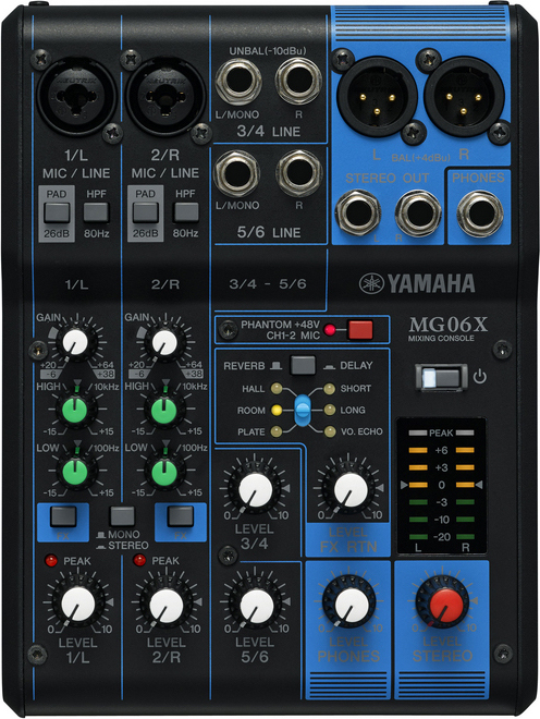 Yamaha Mg06x - Mesa de mezcla analógica - Main picture