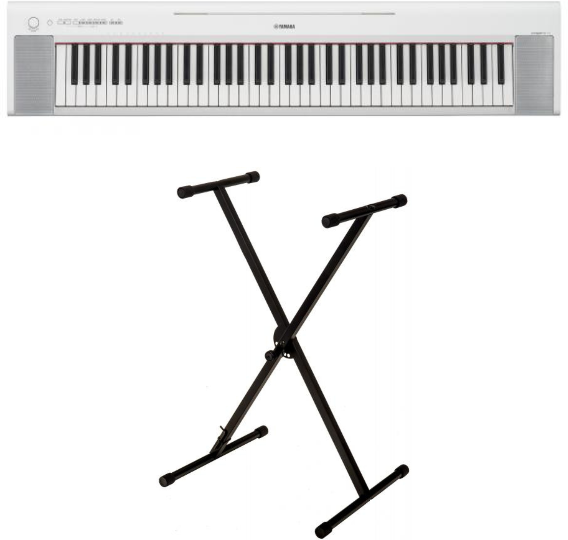 Yamaha Np-35 Wh + Stand + Pedale - Pianos set - Main picture
