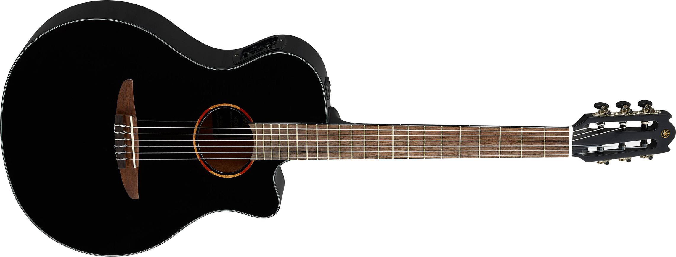 Yamaha Ntx1 4/4 Cw Epicea Nato Wal - Black - Guitarra clásica 4/4 - Main picture