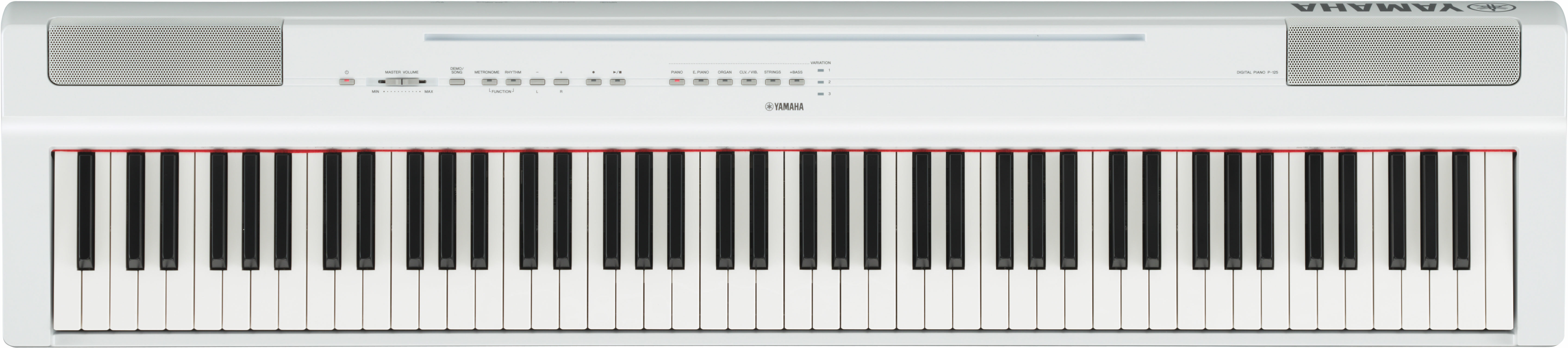 Yamaha P-125 - White - Piano digital portatil - Main picture