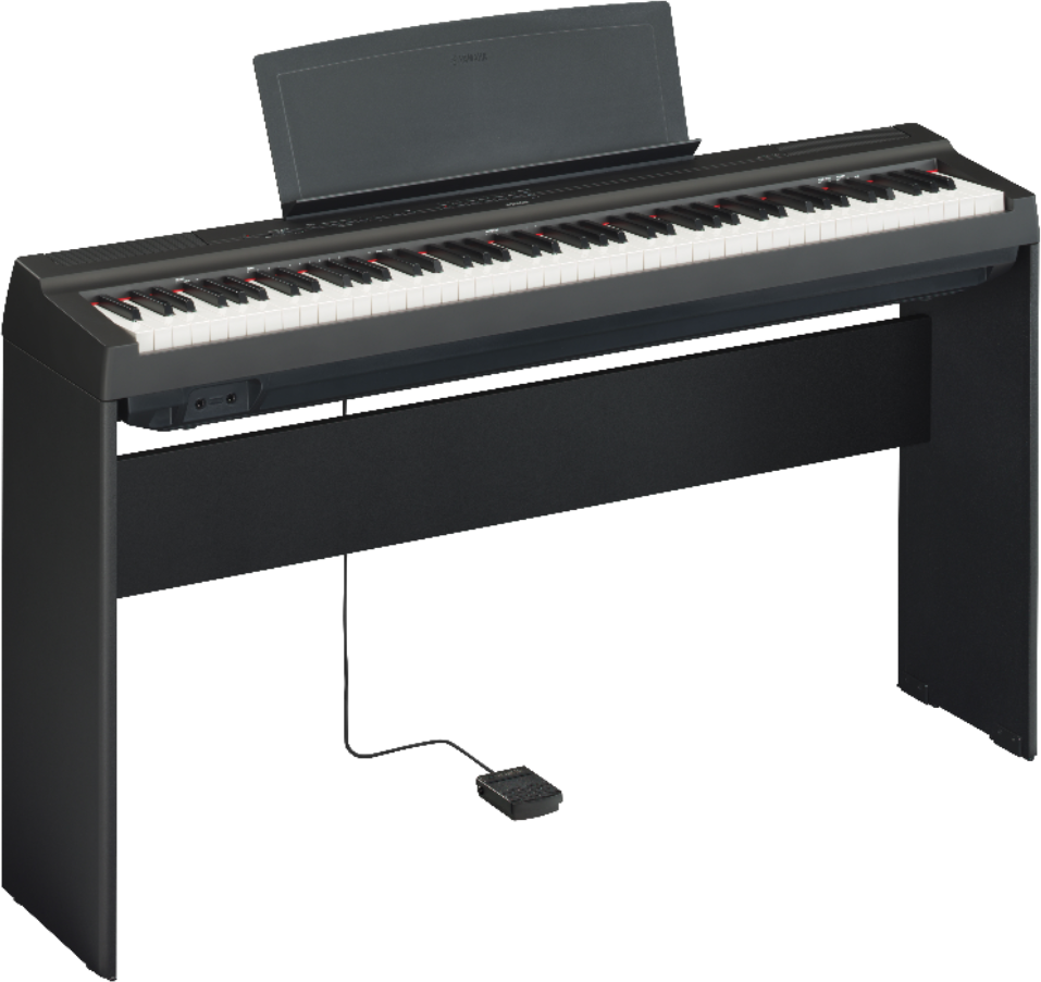 Yamaha P-125 Black +pied Nl125b - Pianos set - Main picture