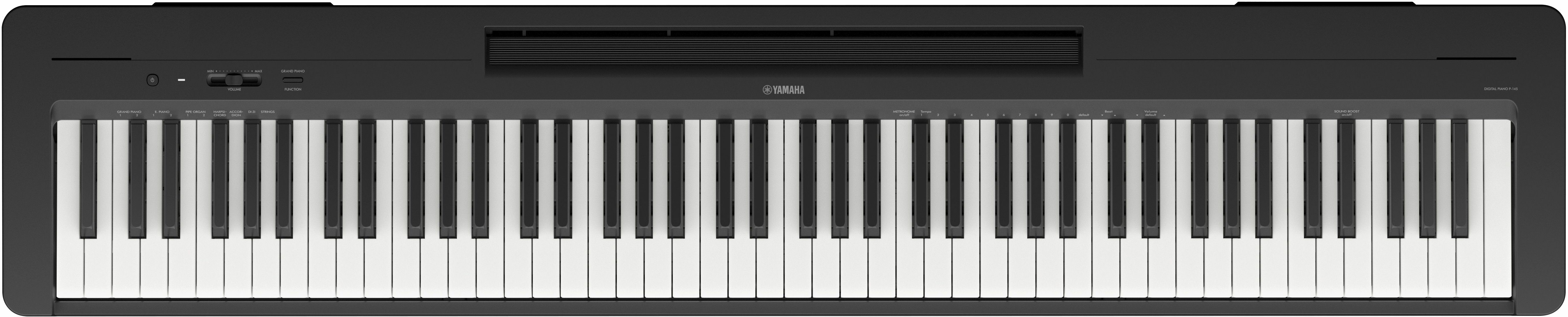 Yamaha P-145 Black - Piano digital portatil - Main picture