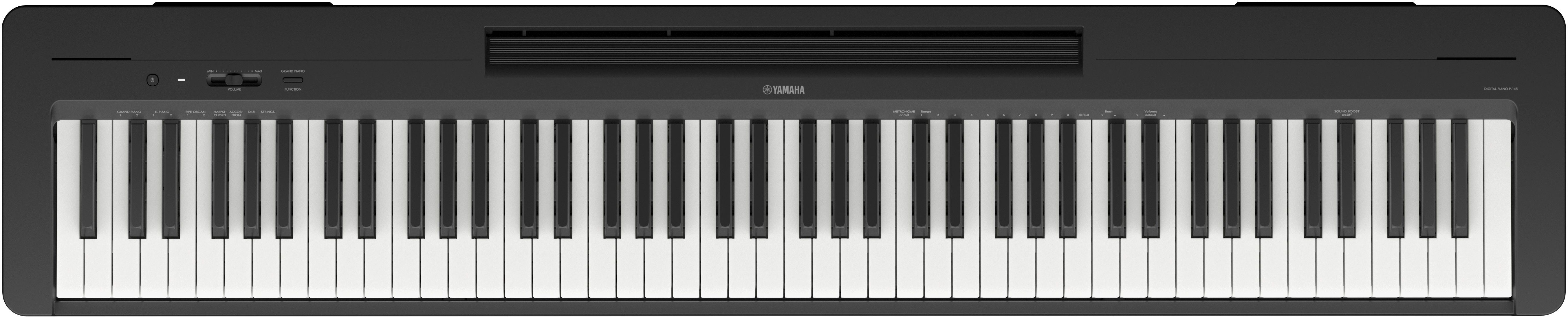 Yamaha P-145 Black - Piano digital portatil - Main picture