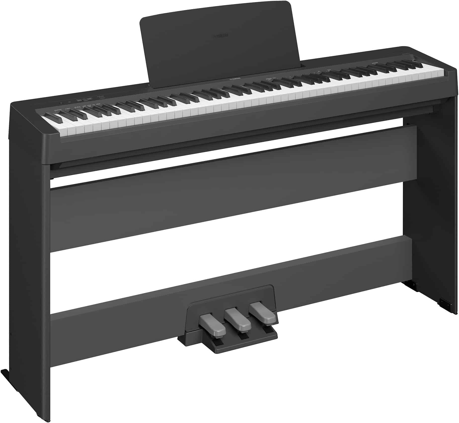 Yamaha P-145 Black  + Stand L100-b + Pedalier Lp5 - Piano digital portatil - Main picture
