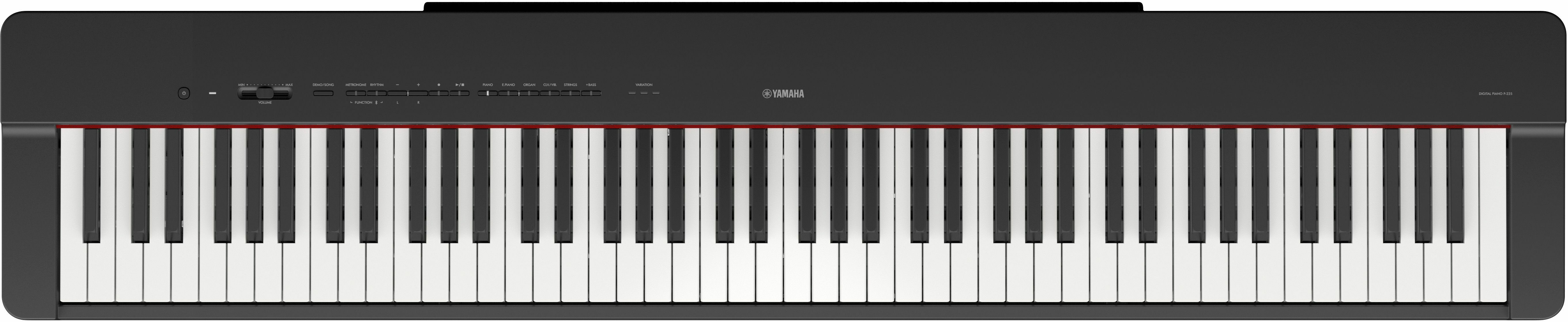 Yamaha P-225 Black - Piano digital portatil - Main picture