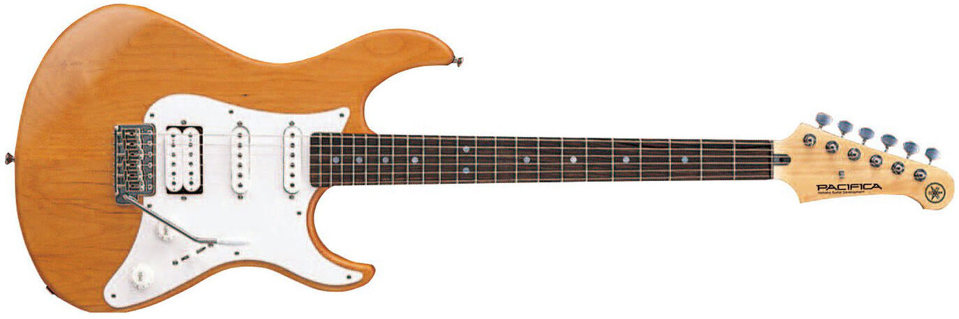 Yamaha Pacifica 112j Ii Hss Trem Rw - Yellow Natural Satin - Guitarra eléctrica con forma de str. - Main picture