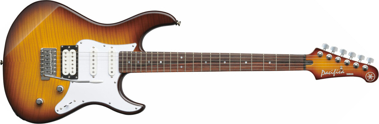 Yamaha Pacifica 212vfm Hss Trem Rw - Tobacco Brown Sunburst - Guitarra eléctrica con forma de str. - Main picture