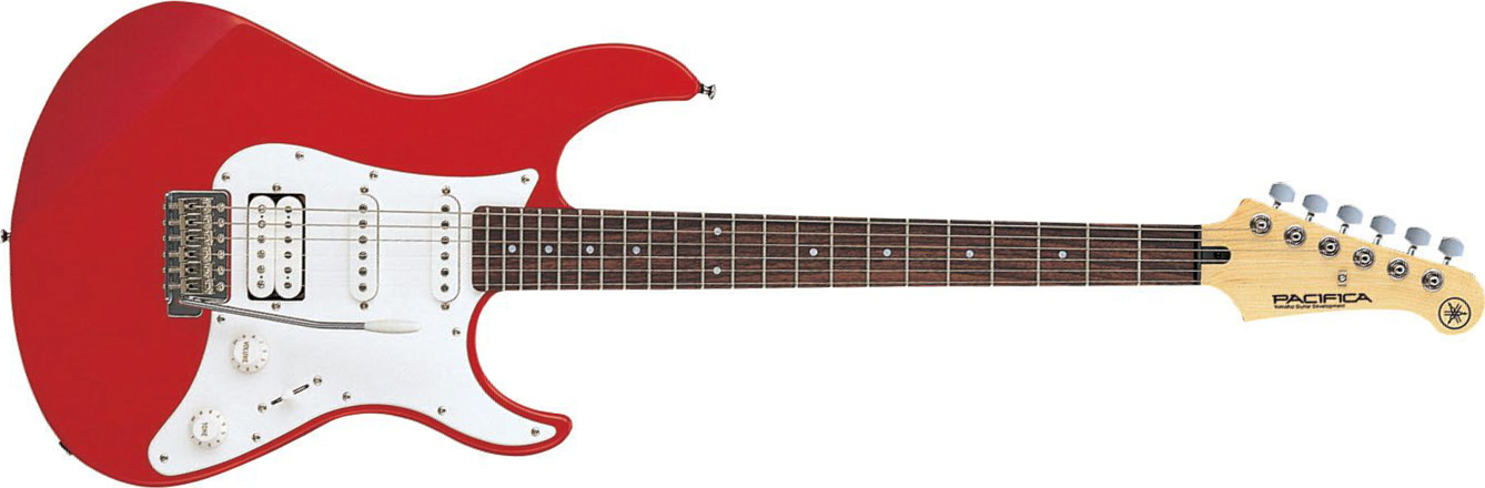 Yamaha Pacifica Pac112j Hss Trem Rw - Red Metallic - Guitarra eléctrica con forma de str. - Main picture