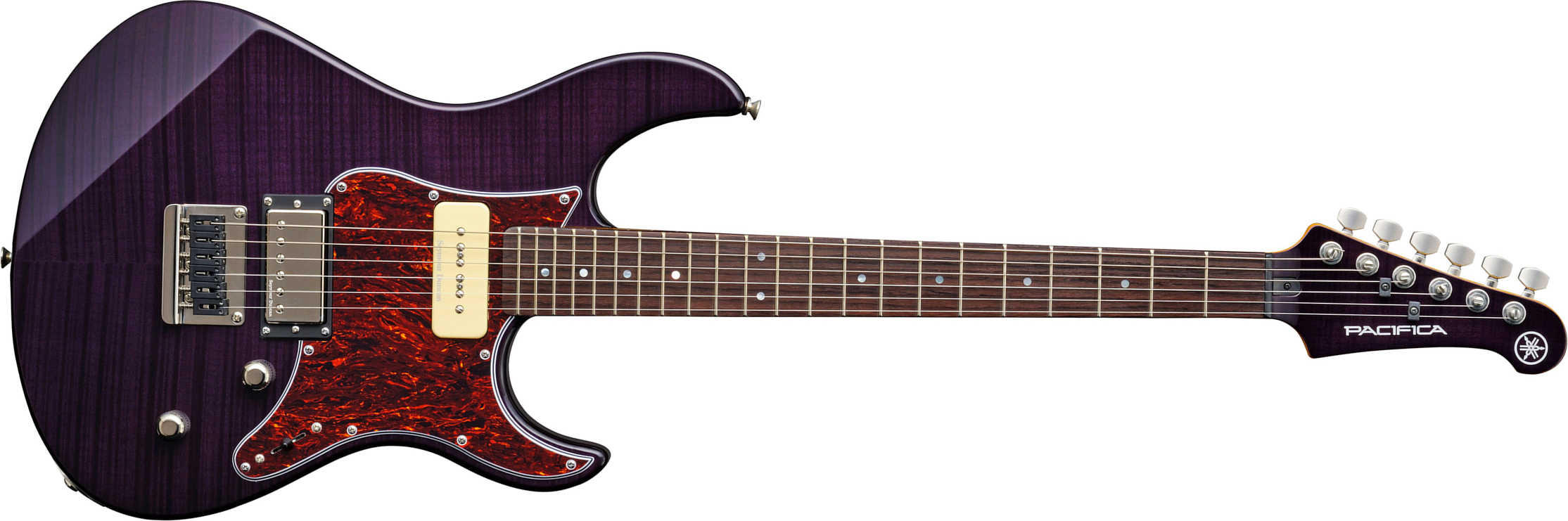 Yamaha Pacifica Pac611hfm Hs Ht Rw - Translucent Purple - Guitarra eléctrica con forma de str. - Main picture