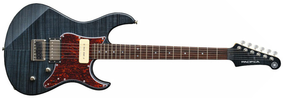 Yamaha Pacifica Pac611hfm Tbl Rw - Translucent Black - Guitarra eléctrica con forma de str. - Main picture