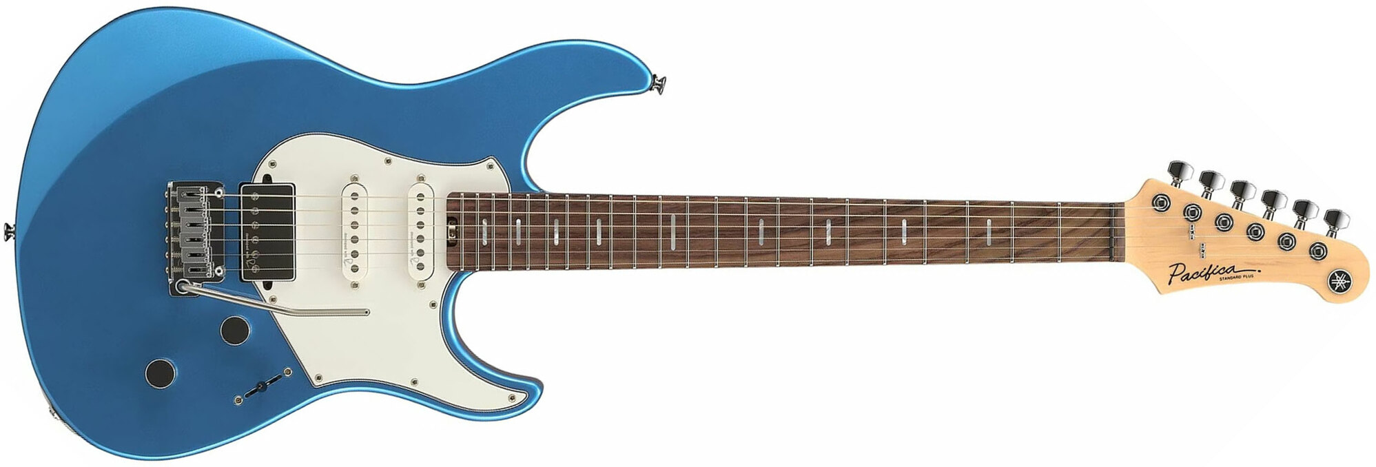 Yamaha Pacifica Standard Plus Pacs+12 Trem Hss Rw - Sparkle Blue - Guitarra eléctrica con forma de str. - Main picture