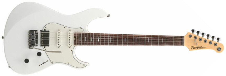 Yamaha Pacifica Standard Plus Pacs+12 Trem Hss Rw - Shell White - Guitarra eléctrica con forma de str. - Main picture