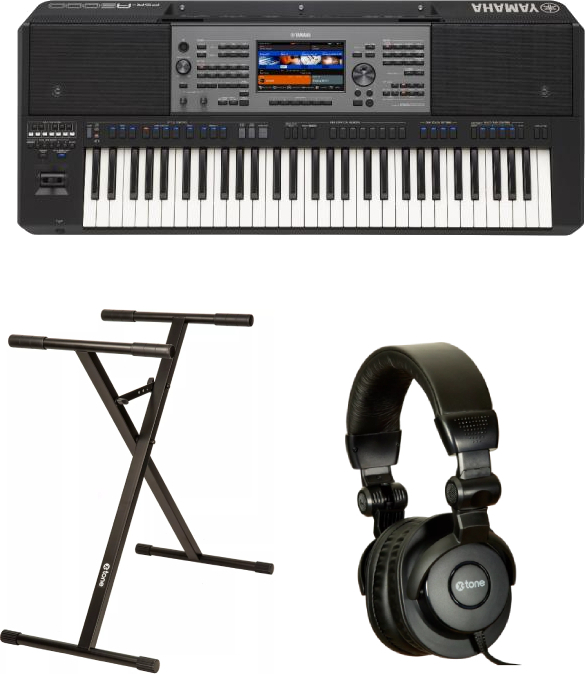 Yamaha Psr-a5000 + Stand Xh6102 + Casque X-hp1 - Pack sintetizador - Main picture