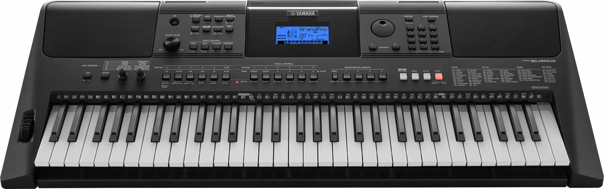 Yamaha Psr-e453 - Teclado de entertainer / Arreglista - Main picture