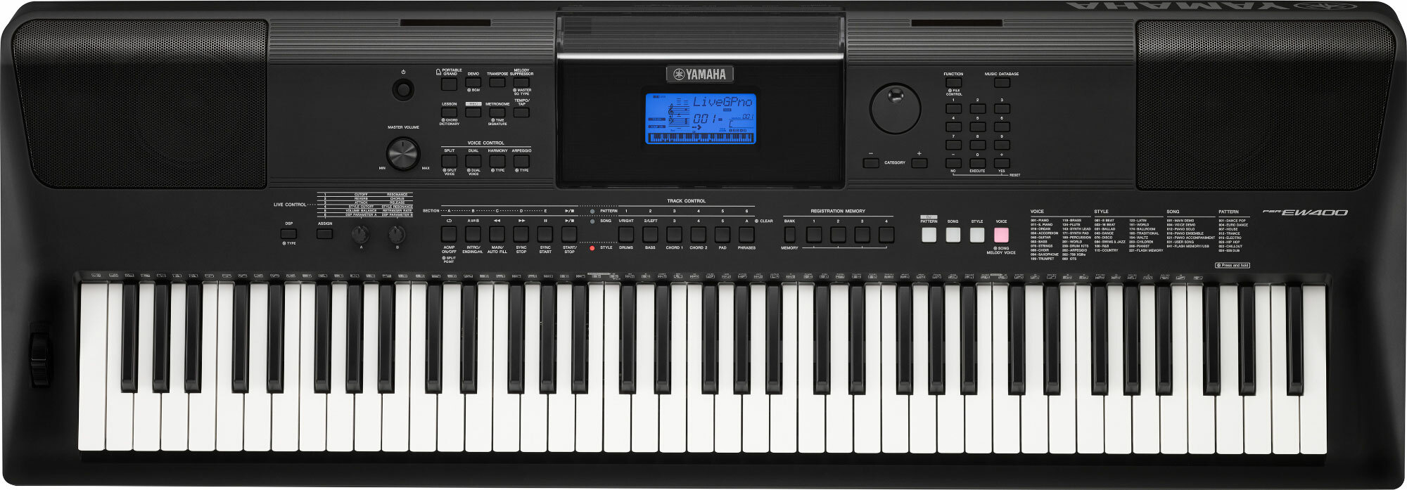 Yamaha Psr-ew400 - Teclado de entertainer / Arreglista - Main picture