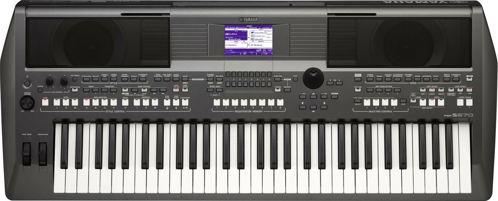 Yamaha Psr S670 - Teclado de entertainer / Arreglista - Main picture