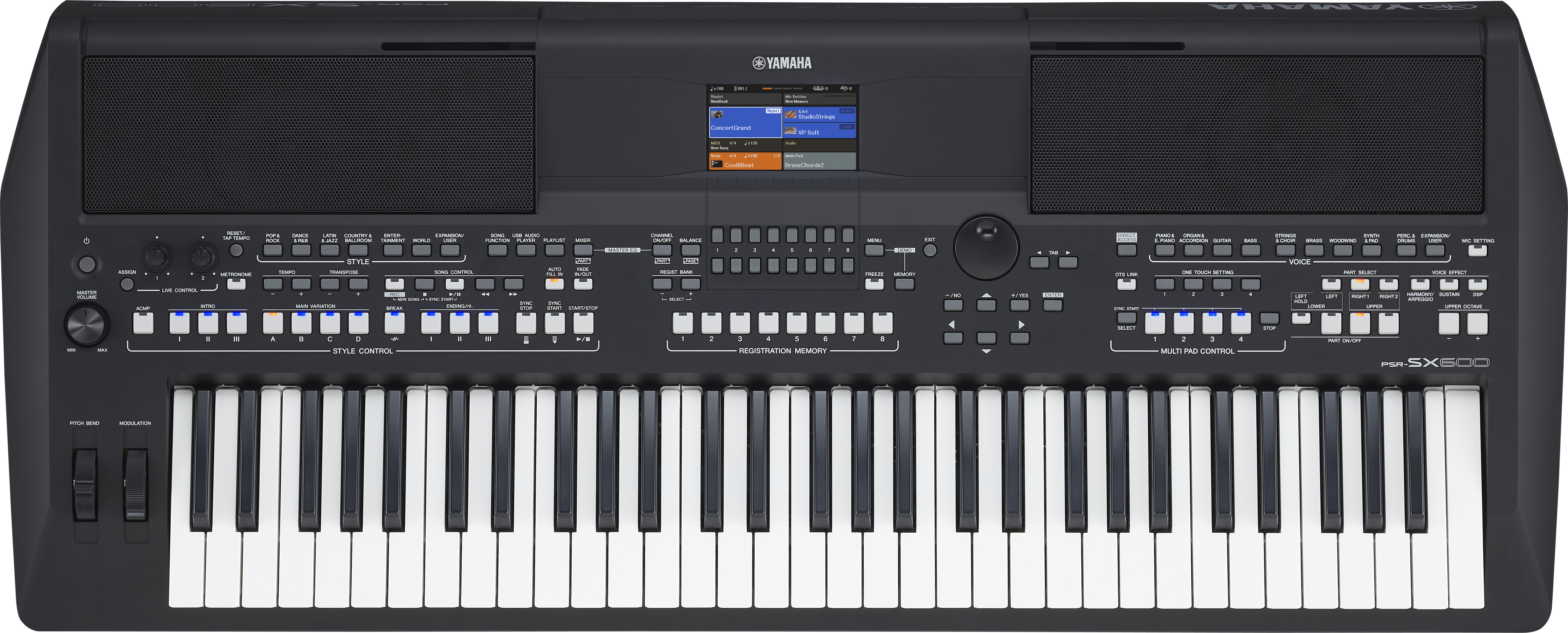 Yamaha Psr-sx600 - Teclado de entertainer / Arreglista - Main picture