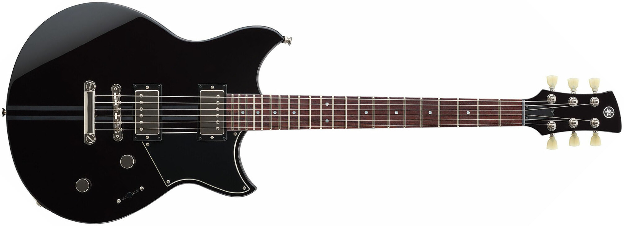 Yamaha Rse20 Revstar Element Hh Ht Rw - Black - Guitarra eléctrica de doble corte - Main picture