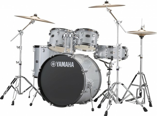 Yamaha Rydeen Stage 22 + Cymbales - Silver Glitter - Batería acústica stage - Main picture