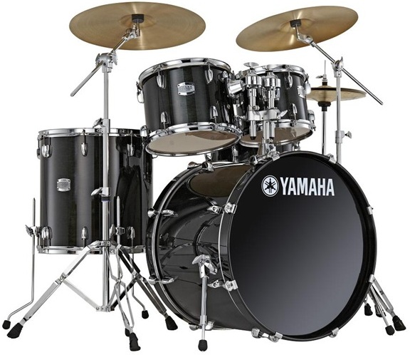 Yamaha Stage Custom Birch Stage 22 - 5 FÛts - Raven Black - Batería acústica stage - Main picture