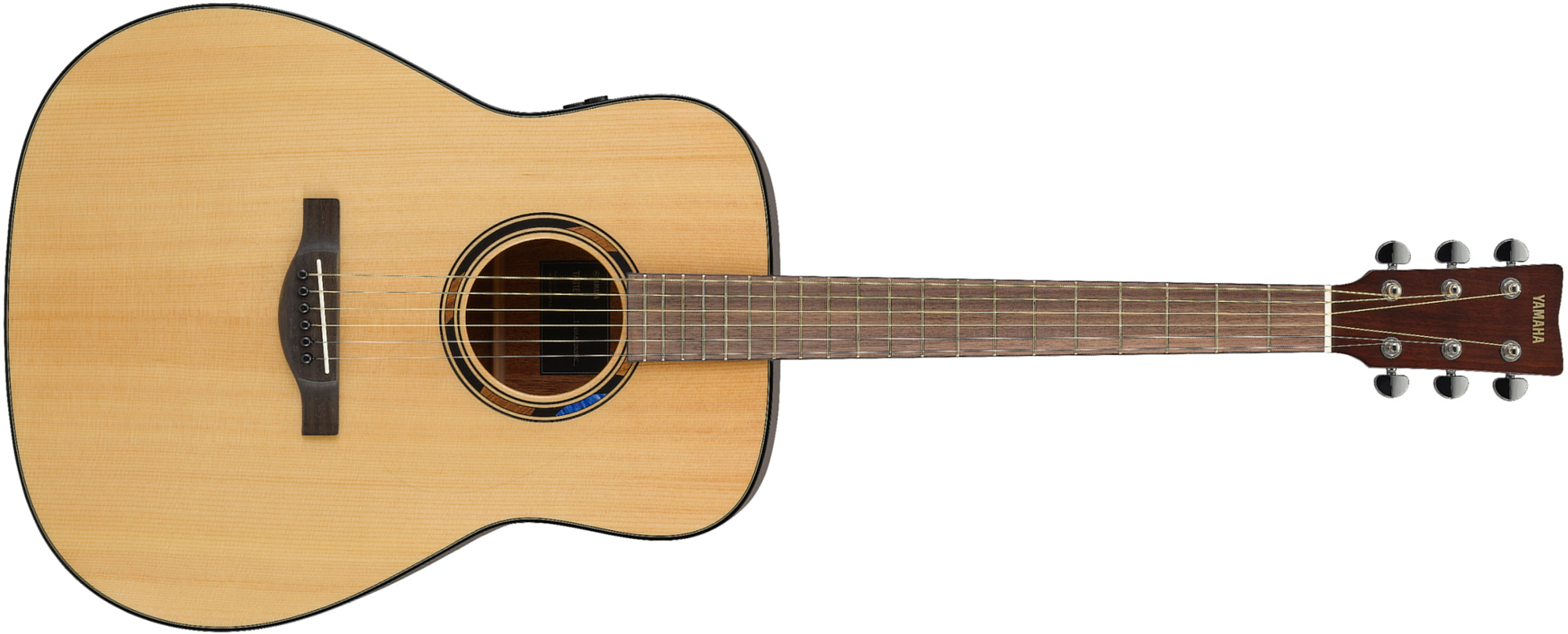 Yamaha Tag1e Transacoustic Dreadnought Epicea Acajou Noy - Natural - Guitarra folk - Main picture