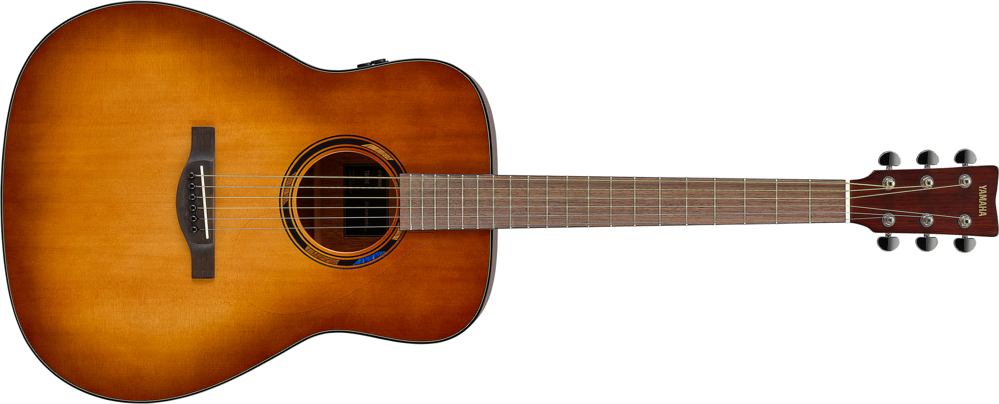 Yamaha Tag1e Transacoustic Dreadnought Epicea Acajou Noy - Sand Burst - Guitarra folk - Main picture