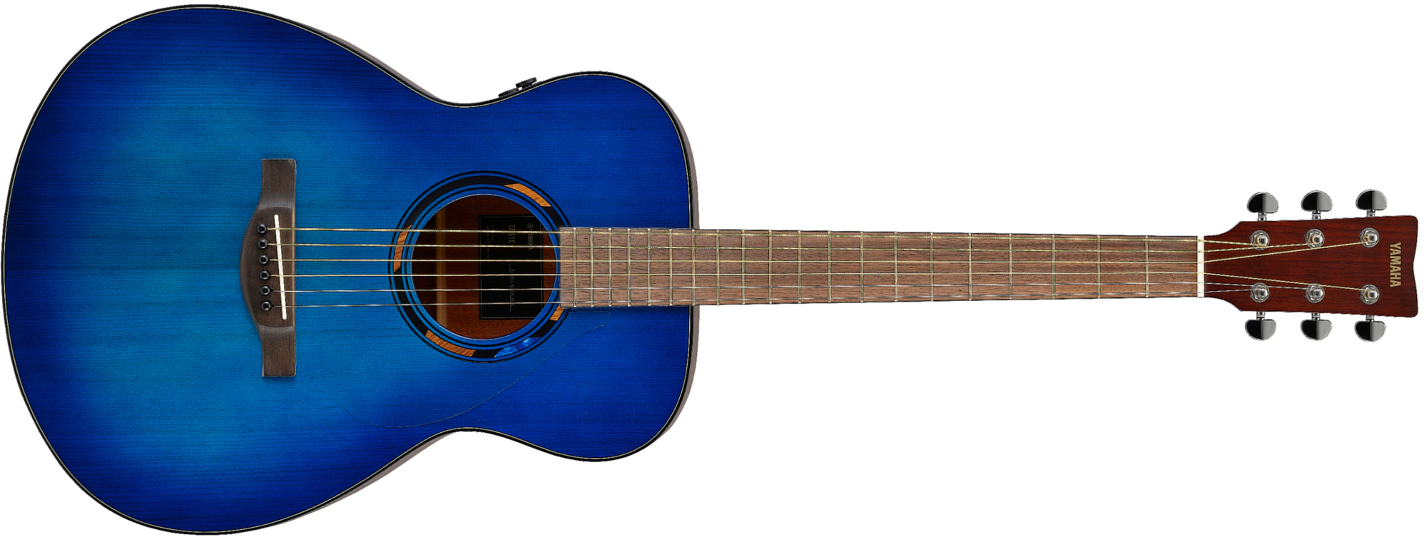 Yamaha Tas1e Transacoustic Concert Epicea Acajou Noy - Ultra Marine - Guitarra folk - Main picture