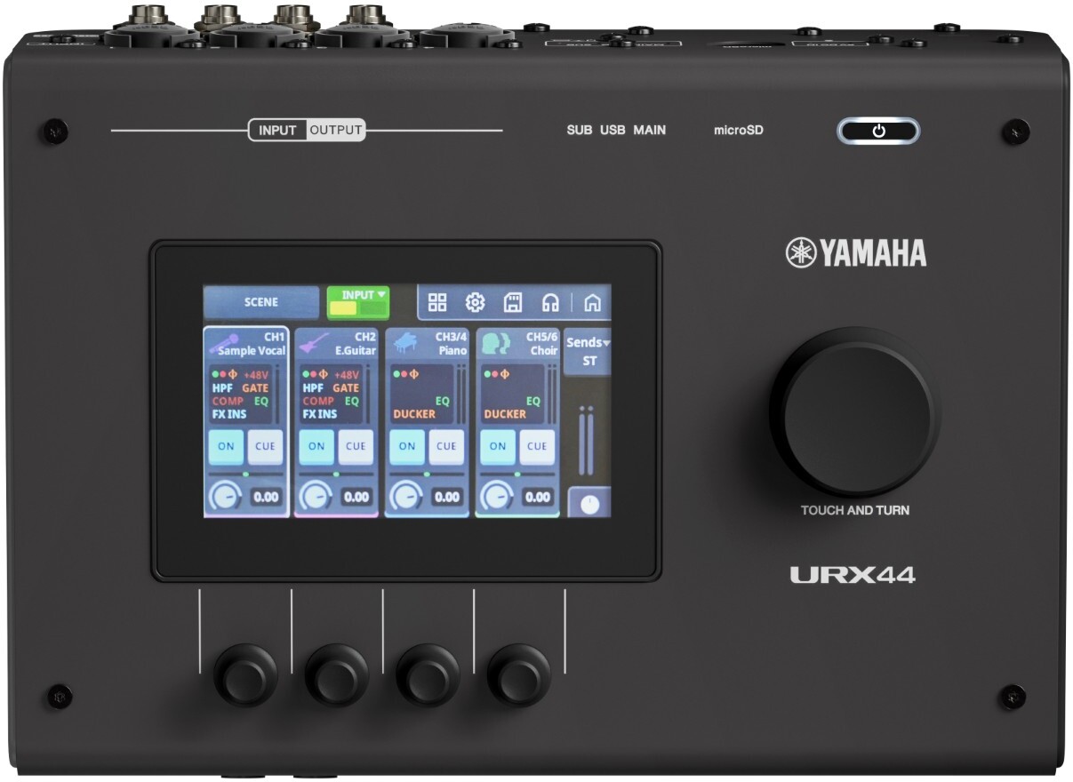 Yamaha Urx 44 Black - Interface de audio USB - Main picture