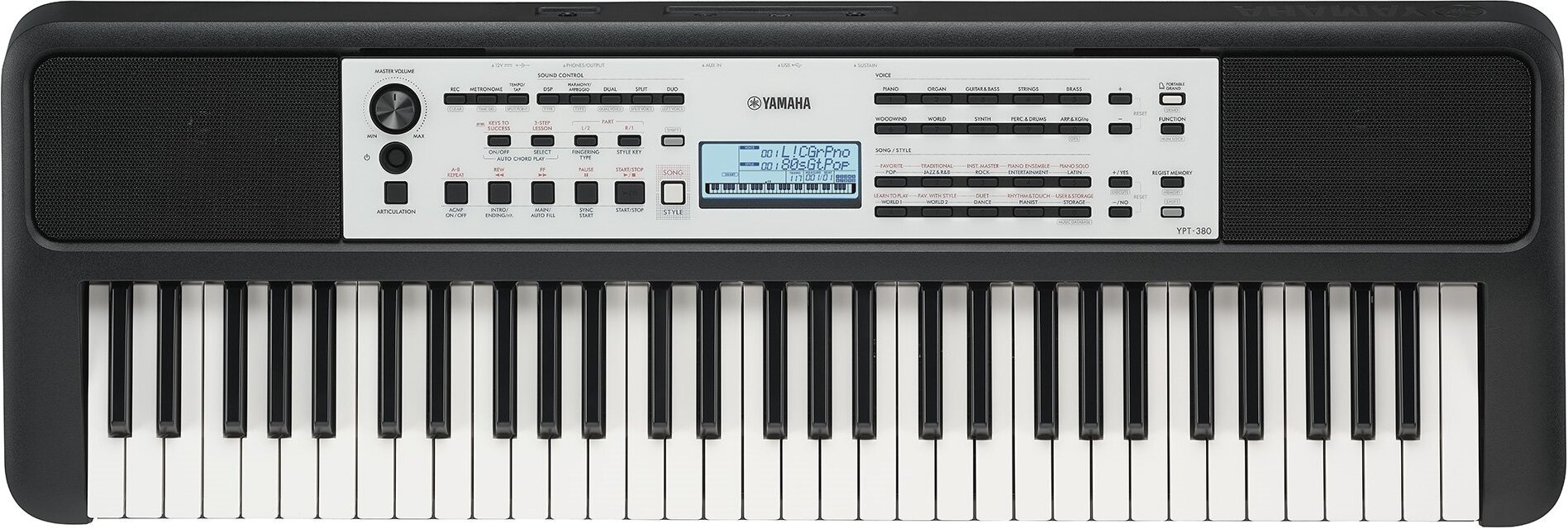 Yamaha Ypt-380 - Piano digital de 61 teclas - Main picture