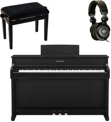 Pianos set Yamaha Clp 835 + X-hp1 + Banquette X-tone - Noir
