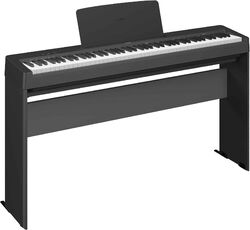 Piano digital portatil Yamaha P-145 Black  + Stand Yamaha L-100 B
