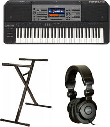 Pack sintetizador Yamaha PSR-A5000 + Stand XH6102 + Casque X-HP1