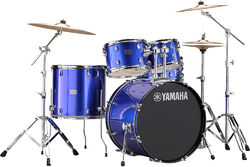 Batería acústica stage Yamaha Rydeen Stage 22 + Cymbales - 4 piezas - Fine blue